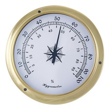 Hygrometer Nautik aus Messing