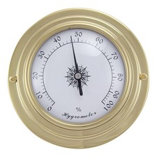 Hygrometer Nautik aus Messing