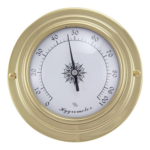 Hygrometer nautik aus messing - hygrometer,
