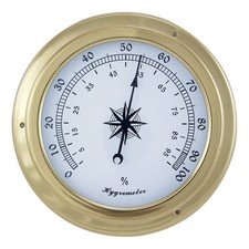 Hygrometer Nautik aus Messing